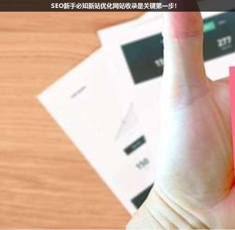 SEO新手必知新站優(yōu)化網(wǎng)站收錄是關(guān)鍵第一步!